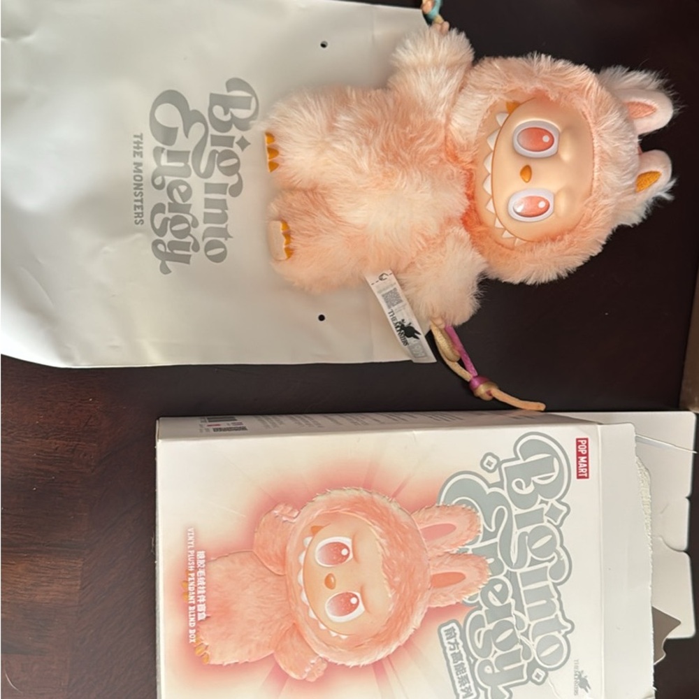 Labubu - Big Into Energy The Monsters Plush. 2 opened, 4 sealed boxes!